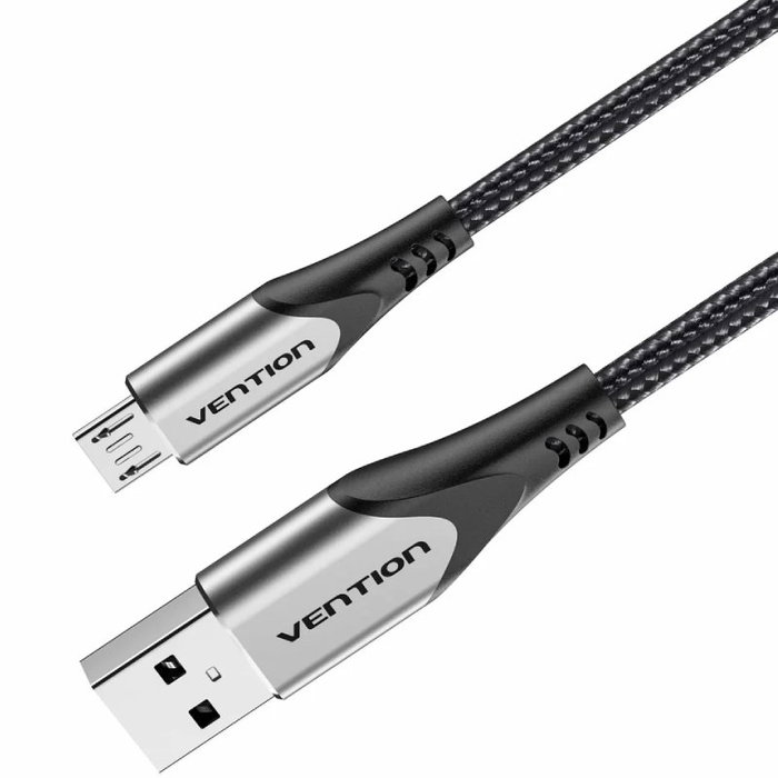 Vention Cable USB 2.0 COAHH Micro-USB a USB Macho Gris 2m Vention Cable USB 2.0 COAHH Micro-USB a USB Macho Gris 2m